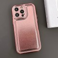 For iPhone 14 Electroplating Frosted TPU Phone Case(Rose Gold)