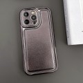 For iPhone 11 Pro Electroplating Frosted TPU Phone Case(Black)