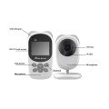 SP990 2.4 inch LCD Screen Baby Monitor Care Camera(US Plug)