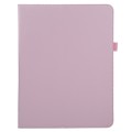 For iPad Air 11 2024 Litchi Texture Solid Color Leather Tablet Case(Pink)