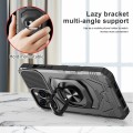 For iPhone 15 Magnetic Ring Holder Phone Case(Black)