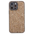 For iPhone 12 Pro Glitter Powder TPU Hybrid PC Phone Case(Gold)