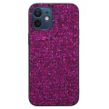 For iPhone 11 Glitter Powder TPU Hybrid PC Phone Case(Purple)
