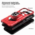 For Samsung Galaxy S21+ 5G Magnetic Ring Holder Phone Case(Red)