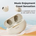 ROCK EB900 Bluetooth 5.3 TWS Bluetooth Earphones(Beige)