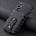 For Samsung Galaxy S23 FE 5G Denior D14 NK Retro Pattern MagSafe Magnetic Card Holder Leather Phone