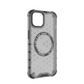 For iPhone 13 Honeycomb Magnetic Ring Shockproof Phone Case(Black)