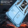For OPPO Reno10 Global Armor PC + TPU Camera Shield Phone Case(Light Blue)