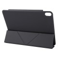 For iPad Air 11 2024 Y-Shape Double-sided Clip Magnetic Smart Tablet Case(Black)