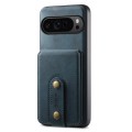 For Google Pixel 9 Pro Denior D14 NK Retro Pattern MagSafe Magnetic Card Holder Leather Phone Case(B