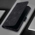 For Tecno Pova 6 Pro Skin Feel Embossed Leather Phone Case(Black)