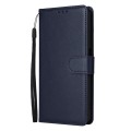 For Realme C33 Multifunctional Horizontal Flip Leather Phone Case with Three Card Slot(Navy Blue)