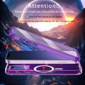 For iPhone 13 Colorful MagSafe Magnetic PC + TPU Phone Case(Dark Purple)