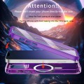 For iPhone 12 Pro Colorful MagSafe Magnetic PC + TPU Phone Case(Dark Purple)