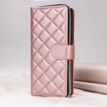 For Samsung Galaxy S23 Ultra 5G Crossbody Rhombic Zipper Tower Buckle Leather Phone Case with Lanyar