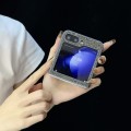 For Samsung Galaxy Z Flip3 Glitter MagSafe PC Phone Case(Silver)