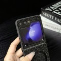 For Samsung Galaxy Z Flip4 Glitter MagSafe PC Phone Case(Gold)