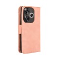 For Xiaomi Redmi Turbo 3 5G Skin Feel Calf Texture Card Slots Leather Phone Case(Pink)
