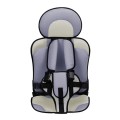 Car Portable Children Safety Seat, Size:50 x 33 x 21cm (For 0-5 Years Old)(Beige + Grey)