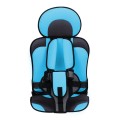 Car Portable Children Safety Seat, Size:50 x 33 x 21cm (For 0-5 Years Old)(Light Blue + Grey)