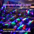 D36 3W DC 5V USB Charging Car Portable DJ Light Sound Activated Atmosphere Light Star Music Light La