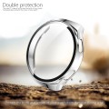 For Huawei Watch GT2e 2 in 1  Tempered Glass Screen Protector + Fully Plating PC Case(Silver)