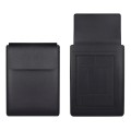 PU05 Sleeve Leather Case Carrying Bag for 15.4 inch Laptop(Black)