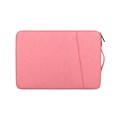 ND01D Felt Sleeve Protective Case Carrying Bag for 14.1 inch Laptop(Pink)