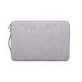 ND01D Felt Sleeve Protective Case Carrying Bag for 15.4 inch Laptop(Grey)
