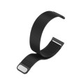 For Fitbit Versa 3 Milanese  Watch Band, Size:L 230mm(Black)