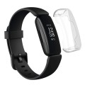 For Fitbit Inspire 2 TPU Electroplating Protective Case Cover(Transparent)