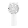 WT-F30 Multi-function Adjustable USB Charging Handheld Electric Fan, 4 Speed Control (White)