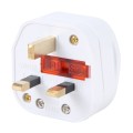 13A Wall Plug Adapter with On/Off Power Switch & Fuse(UK Plug)