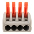 10 PCS 4 Port PCT Series Architectural Wiring Connector LED Lamp Conductor Distributor Junction Box