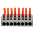 10 PCS 8 Port PCT Series Architectural Wiring Connector LED Lamp Conductor Distributor Junction Box