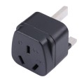 Portable Three-hole AU to UK Plug Socket Power Adapter