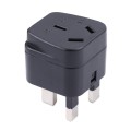 Portable Three-hole AU to UK Plug Socket Power Adapter