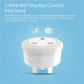 NEO NAS-WR03W WiFi UK Smart Power Plug,with Remote Control Appliance Power ON/OFF via App & Timing f