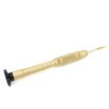 Professional Repair Tool Open Tool 25mm T3 Hex Tip Socket Screwdriver (Gold)