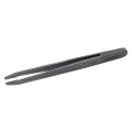 JF-S13 Anti-static Carbon Fiber Straight Tip Tweezers(Black)