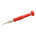 JF-6688 5 in 1 Metal Multi-purpose Pen Style Screwdriver Set for Phone Repair(Red)