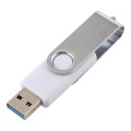 16GB Twister USB 3.0 Flash Disk USB Flash Drive (White)