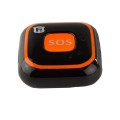 REACHFAR V28 Necklace Style GSM Mini LBS WiFi AGPS Tracker SOS Communicator(Black)
