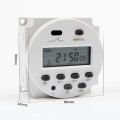 CN101A DC24V Microcomputer Time Switch Digital LCD Power Timer