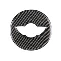 Car Steering Wheel Logo R Chassis Carbon Fiber Decorative Sticker for BMW MINI R55 / R56 / Countryma