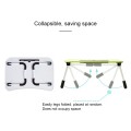 Foldable Non-slip Laptop Desk Table Stand with Card Slot (Green)