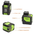 901CG H360 Degrees / V130 Degrees Laser Level Covering Walls and Floors 5 Line Green Beam IP54 Water