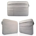 Universal Multiple Pockets Wearable Oxford Cloth Soft Portable Leisurely Laptop Tablet Bag, For 12 i