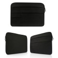 Universal Multiple Pockets Wearable Oxford Cloth Soft Portable Leisurely Laptop Tablet Bag, For 15.6