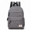 Universal Multi-Function Canvas Cloth Laptop Computer Shoulders Backpack Students Bag for 13-15 inch